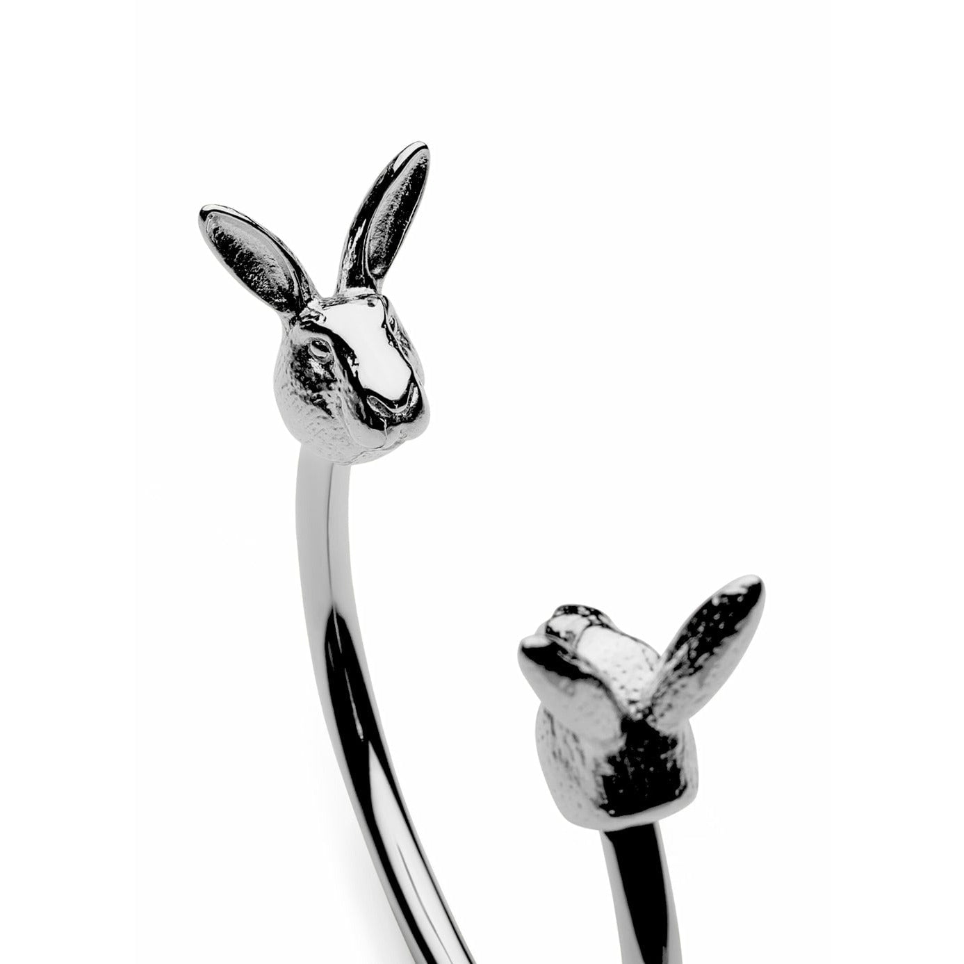 Skultuna The Nordic Wildlife Hare Armbånd Stor Poleret Stål, Ø18,5 cm