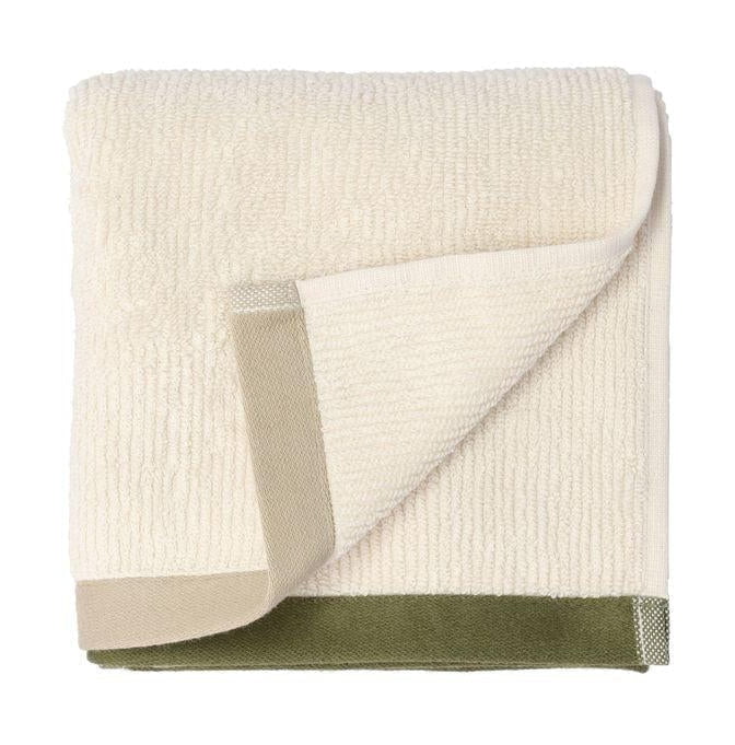 Södahl Contrast Håndklæde 50x70 cm, Oliven