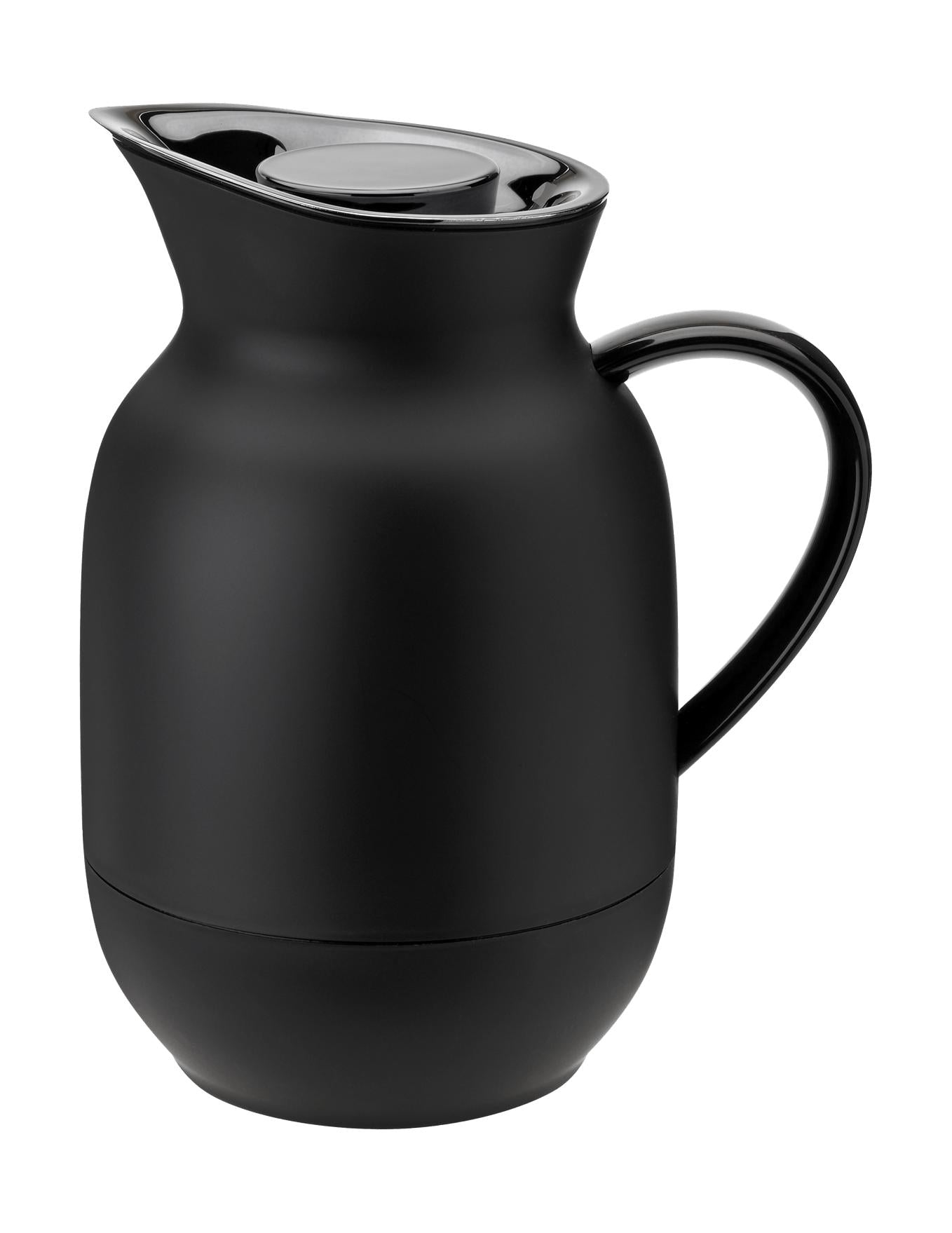 Stelton Amphora Termokande Kaffe 1 L, Soft Black