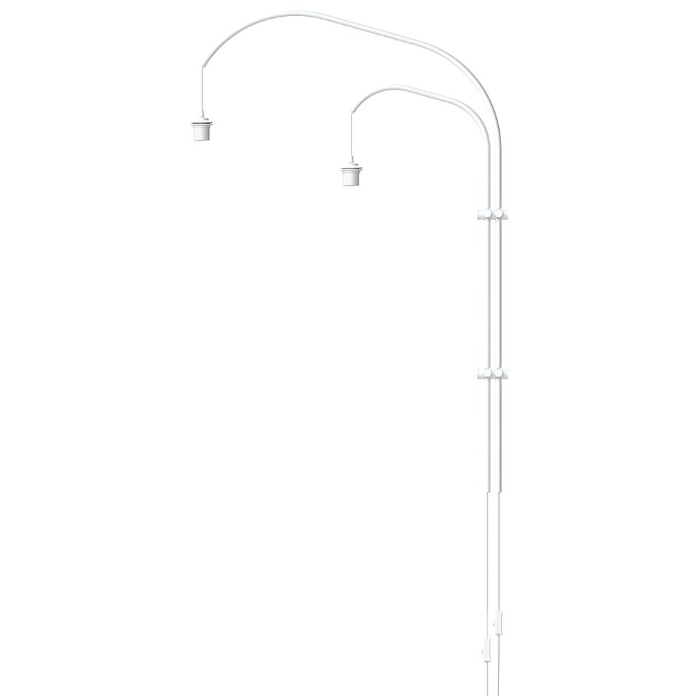 Umage Willow Double Floor Stands White, 123 cm