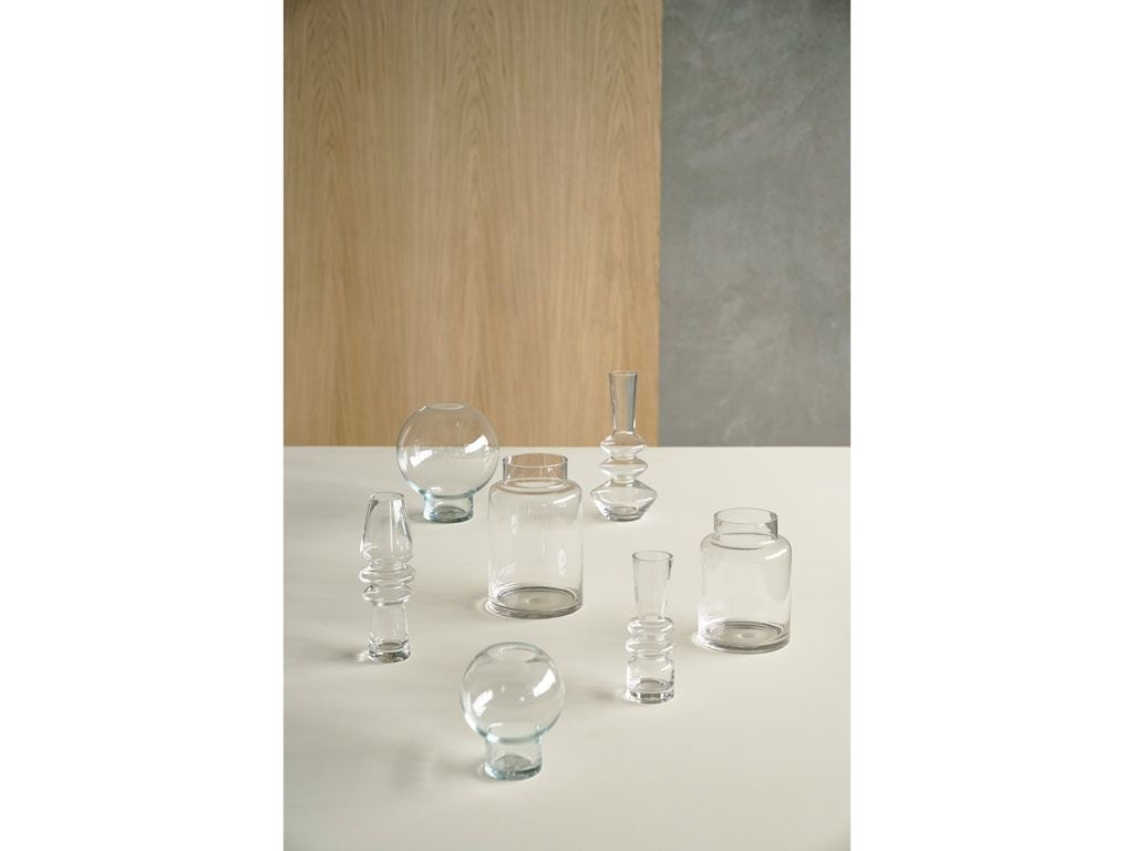 Villa Collection Trio Vase 25 Cm, Klar