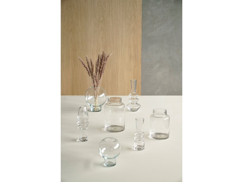 Villa Collection Trio Vase 25 Cm, Klar