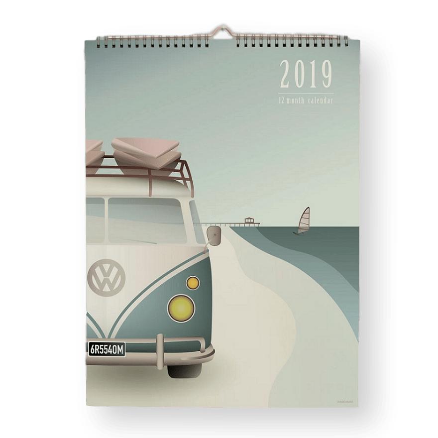 ViSSEVASSE Veggkalender 2019