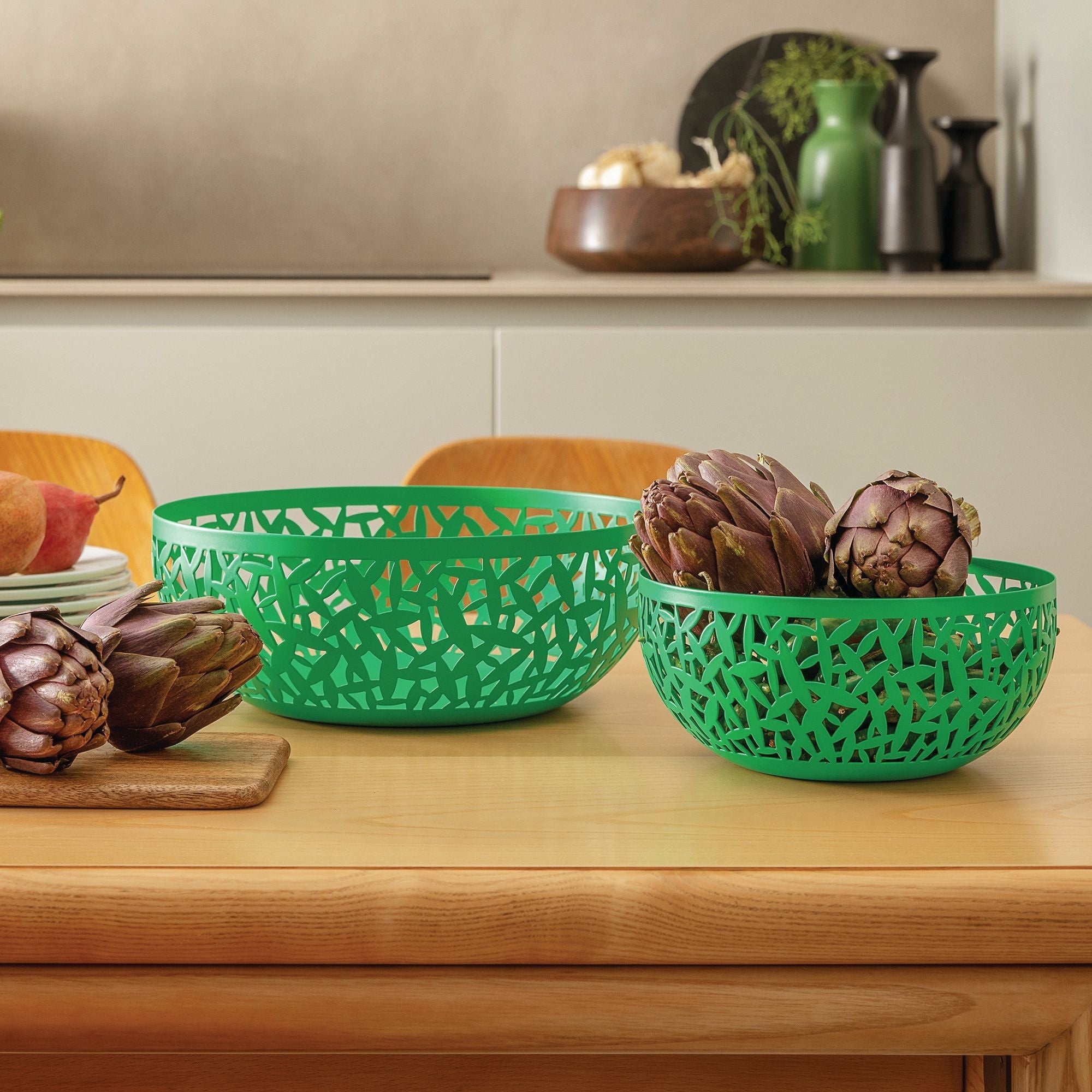 [product_category]-Alessi Cactus! Fruit Bowl ø21, Green-Alessi-8003299324699-MSA04-21GR-ALE-2