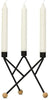 Andersen Furniture North Star Candlestick, Black, Large