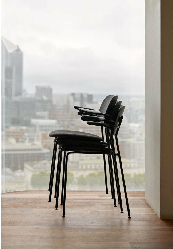 [product_category]-Audo Copenhagen Co Food Chair Dark Stained Oak, Black-Audo Copenhagen-5709262024841-1160849-MEN-52