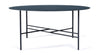 Bent Hansen Metro Coffee Table ø 80 Cm, Smokey Blue Linoleum