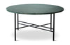 Bent Hansen Metro Coffee Table ø 80 Cm, Verde Guatemala Marble