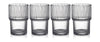 Bitz Kusintha Café Glass 12,5 Cm 38 Cl 4 Pcs, Clear