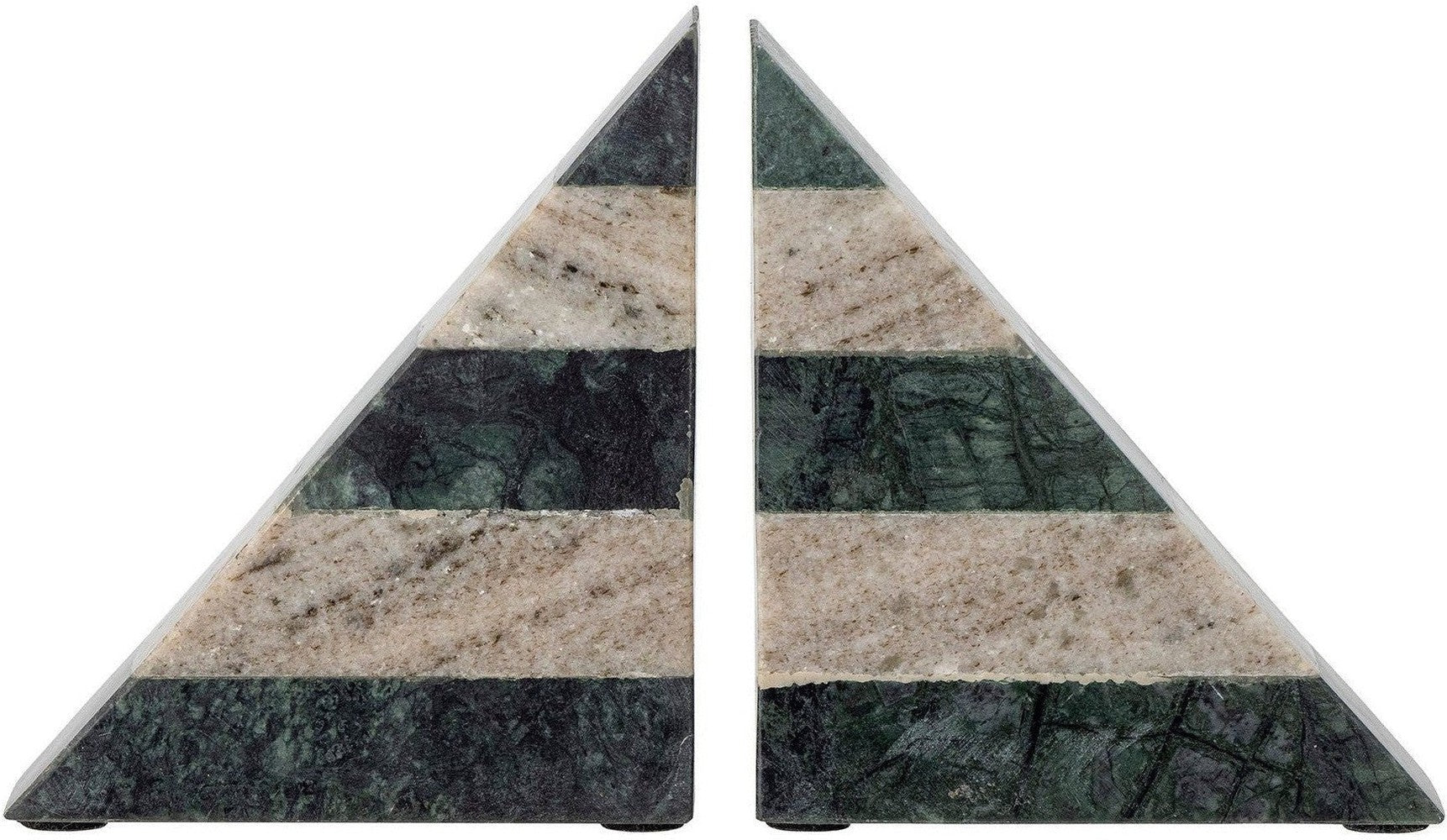 [product_category]-Bloomingville Abir Bookend, Green, Marble-Bloomingville-5711173313846-82058409-BLO-1