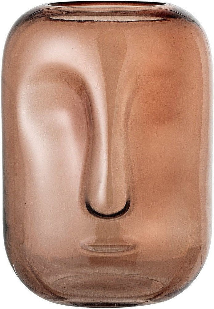 [product_category]-Bloomingville Amida Vase, Brown, Glass-Bloomingville-5711173238897-82047485-BLO-1