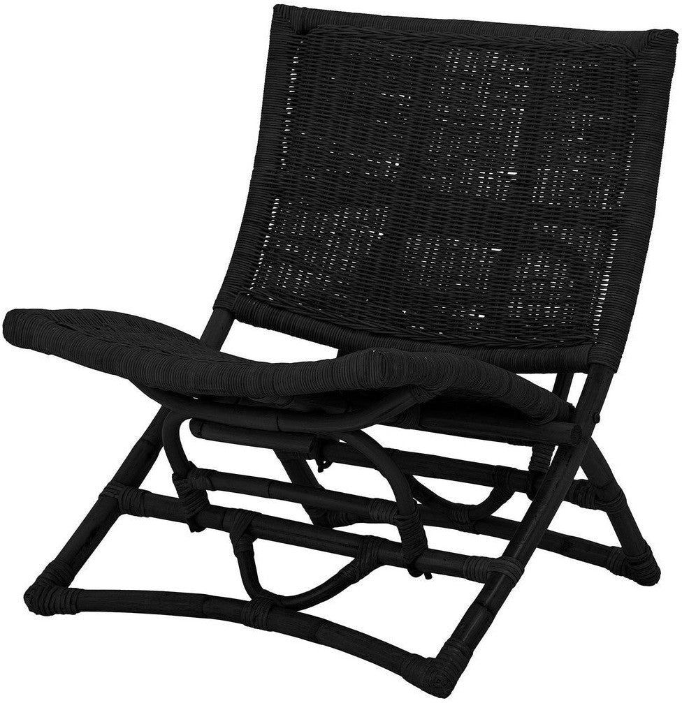 [product_category]-Bloomingville Baz Lounge Chair, Black, Rattan-Bloomingville-5711173257942-82050207-BLO-1