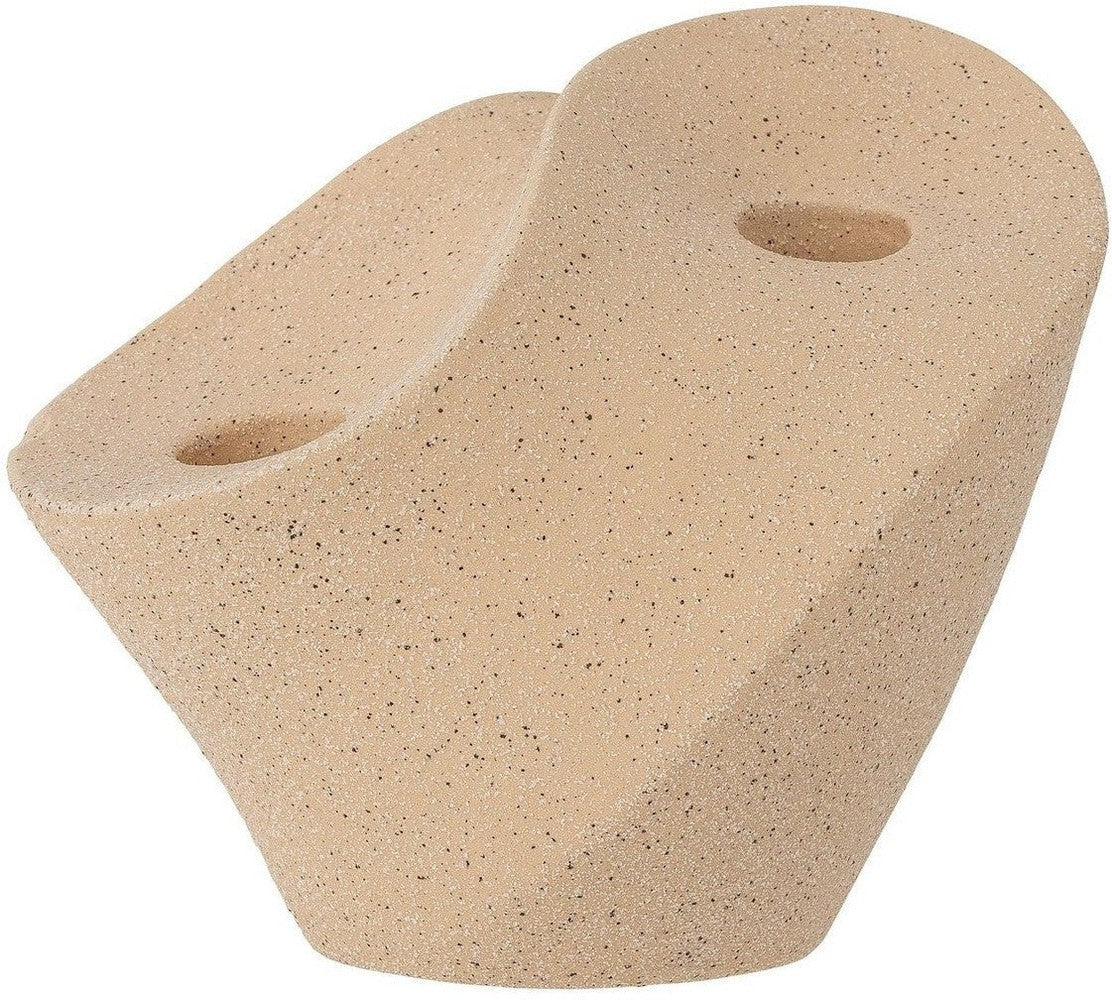 [product_category]-Bloomingville Brent Candle Holder, Nature, Stoneware-Bloomingville-5711173303175-82057596-BLO-1