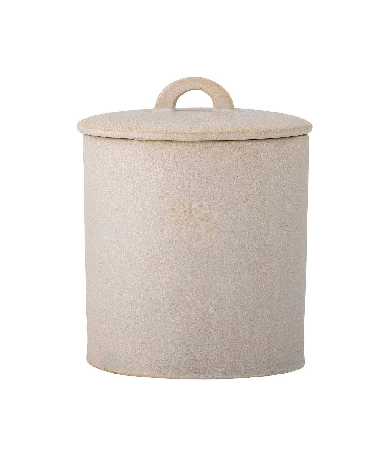 Bloomingville Buddy Jar w/Lid, White, Stoneware