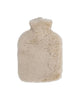 Bloomingville Cedar Hot Water Bottle, Nature, Sheepskin