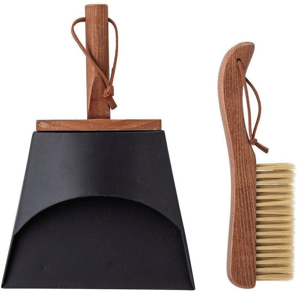 [product_category]-Bloomingville Cleaning Dustpan & Broom, Brown, Beech-Bloomingville-5711173270224-82052532-BLO-1