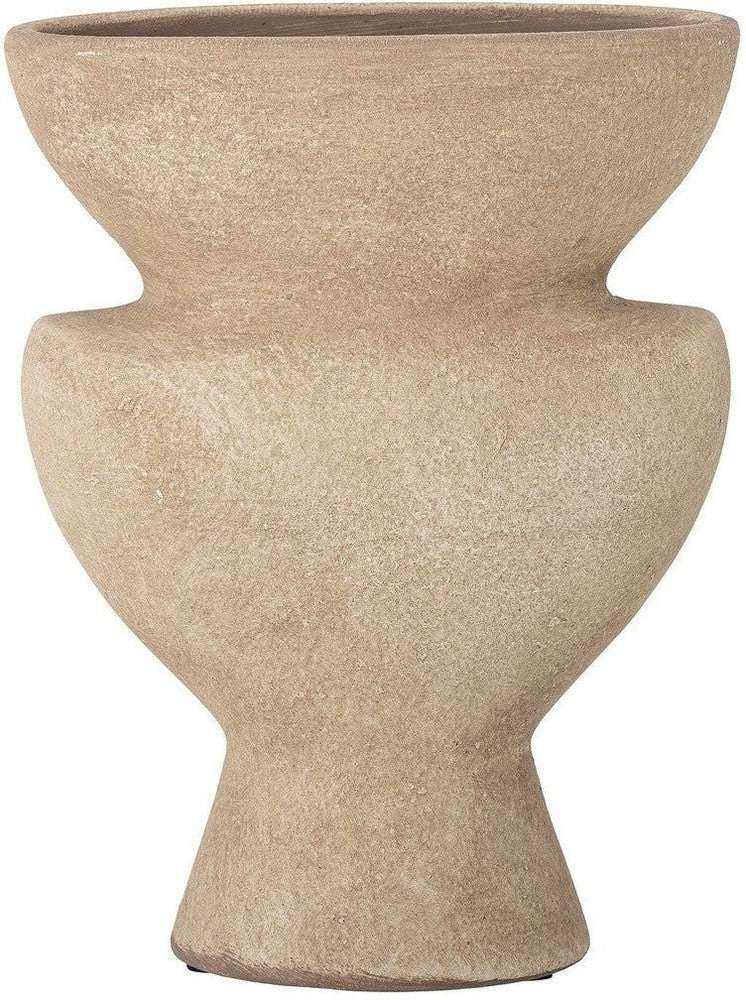 [product_category]-Bloomingville Cristel Deco Vase, Nature, Terracotta-Bloomingville-5711173303908-82058251-BLO-1