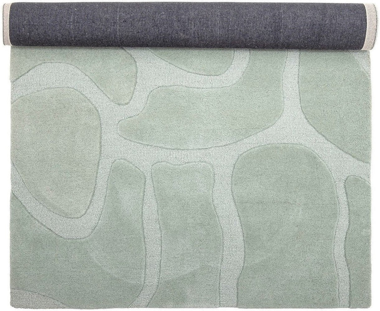 [product_category]-Bloomingville Darlington Rug, Green, Wool-Bloomingville-5711173322763-82062140-BLO-1