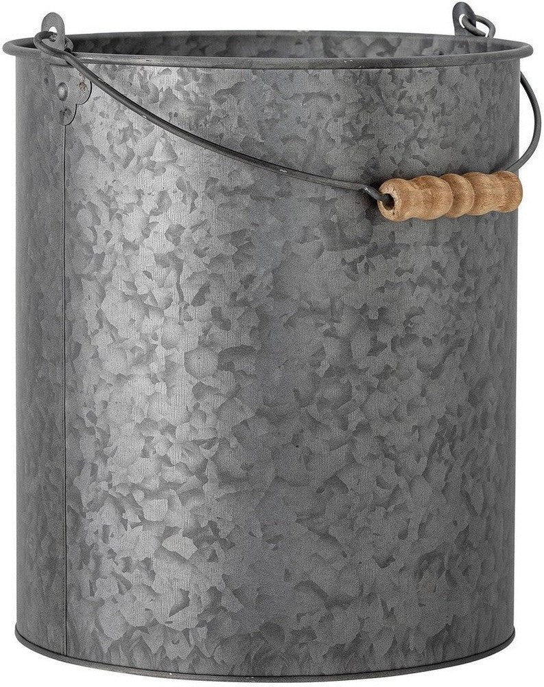 [product_category]-Bloomingville Dusan Bucket, Grey, Metal-Bloomingville-5711173284764-82055619-BLO-1