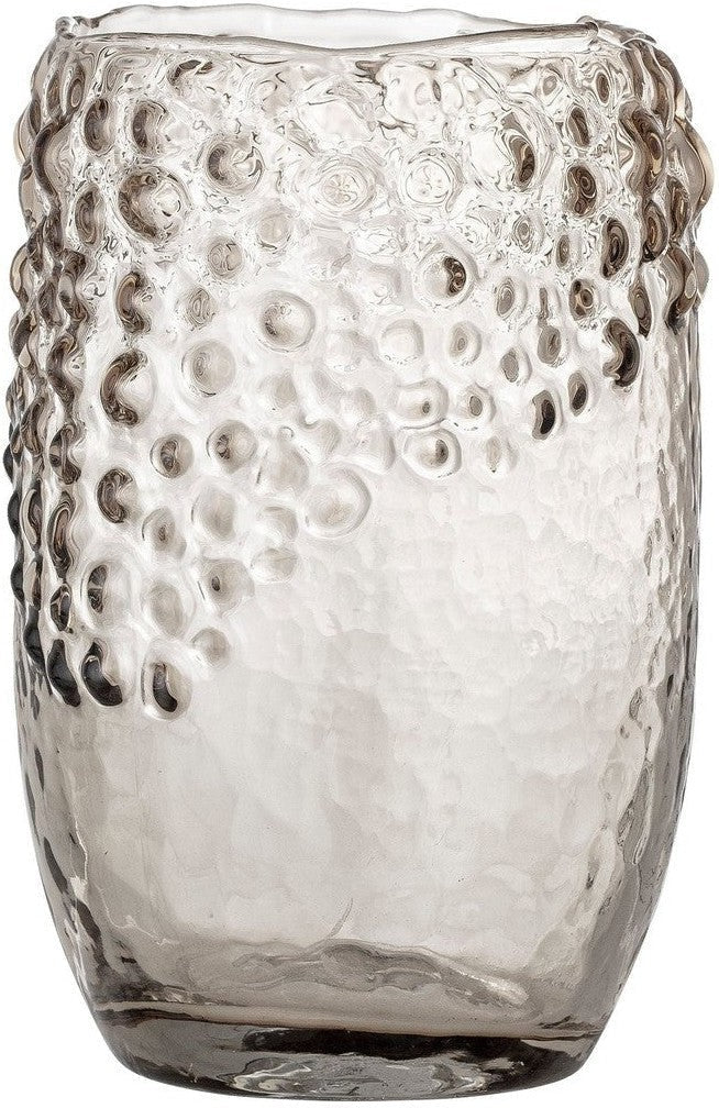 [product_category]-Bloomingville Emalia Vase, Brown, Glass-Bloomingville-5711173264292-82051323-BLO-1