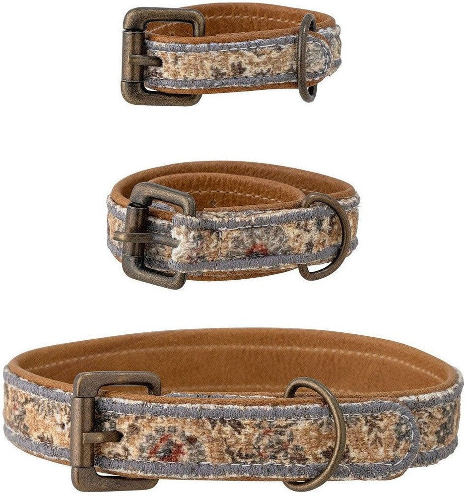 [product_category]-Bloomingville Imola Dog Collar, Blue, Cotton-Bloomingville-5711173300280-82059557-BLO-1