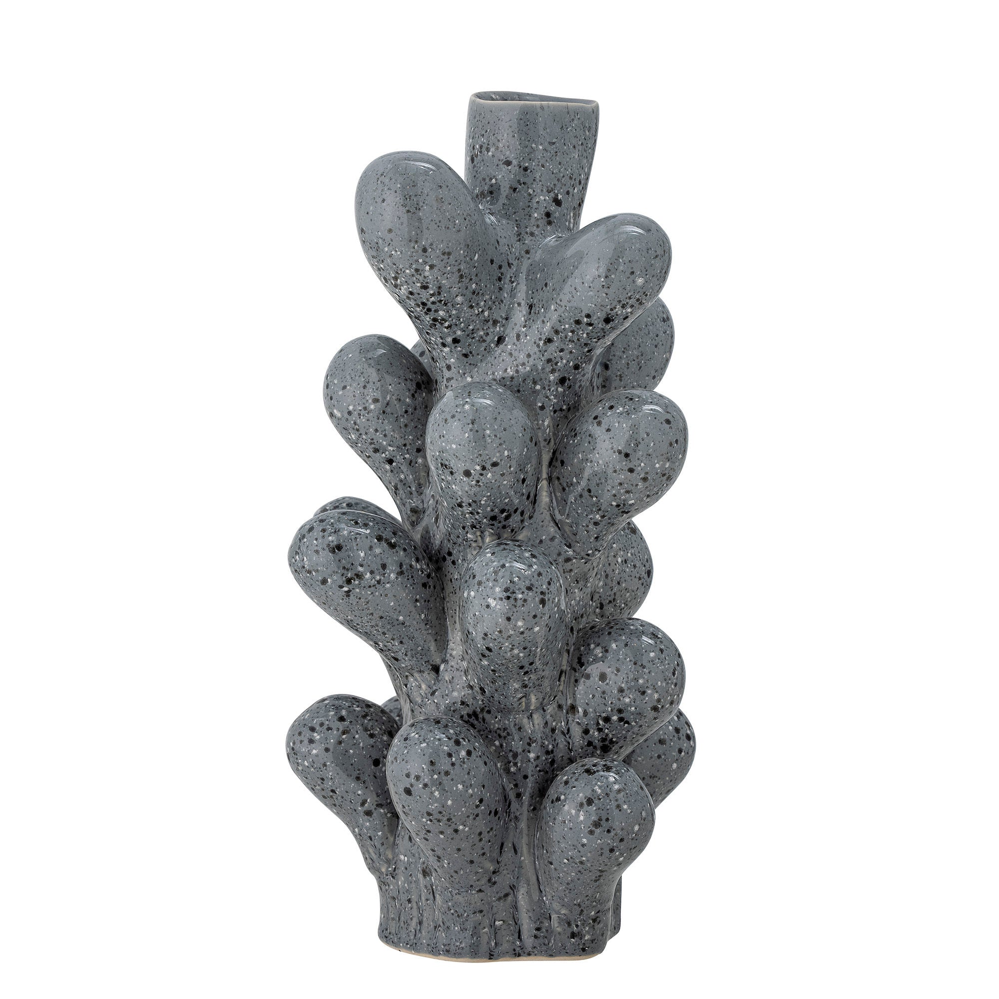 [product_category]-Bloomingville Innes Vase, Blue, Stoneware-Bloomingville-5711173287154-82055755-BLO-2