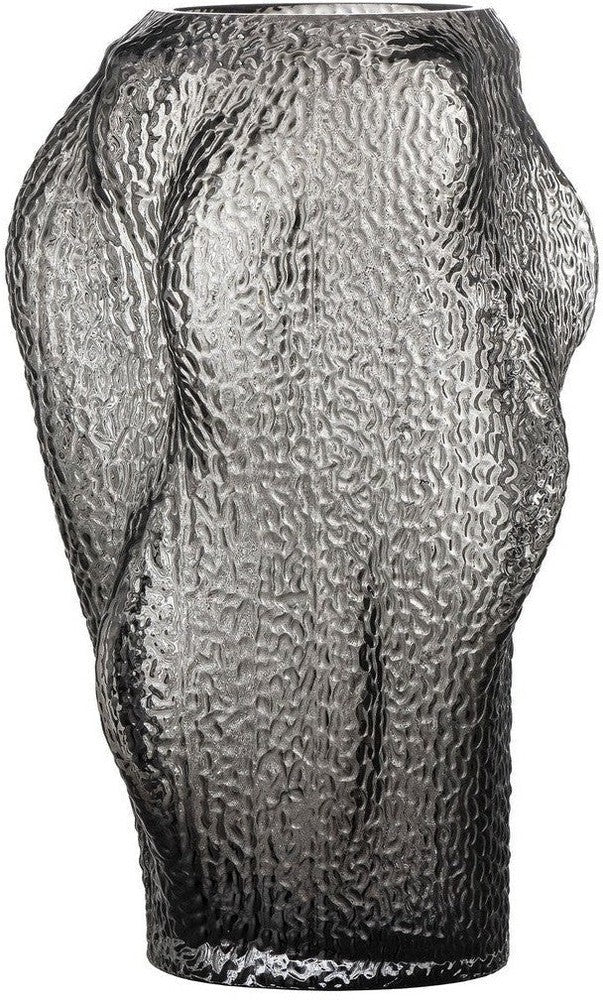 [product_category]-Bloomingville Khalid Vase, Grey, Glass-Bloomingville-5711173295838-82057433-BLO-1