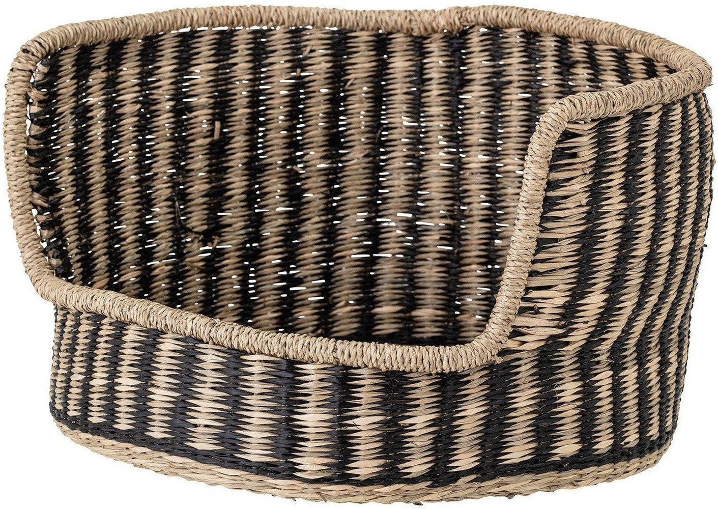 [product_category]-Bloomingville Lenina Dog Basket, Black, Seagrass-Bloomingville-5711173274093-82051185-BLO-1