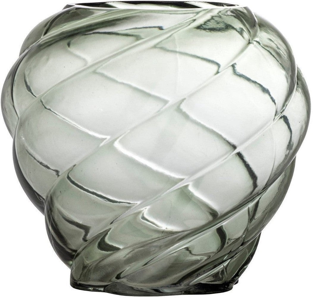 [product_category]-Bloomingville Leyan Vase, Green, Glass-Bloomingville-5711173315291-82060224-BLO-1