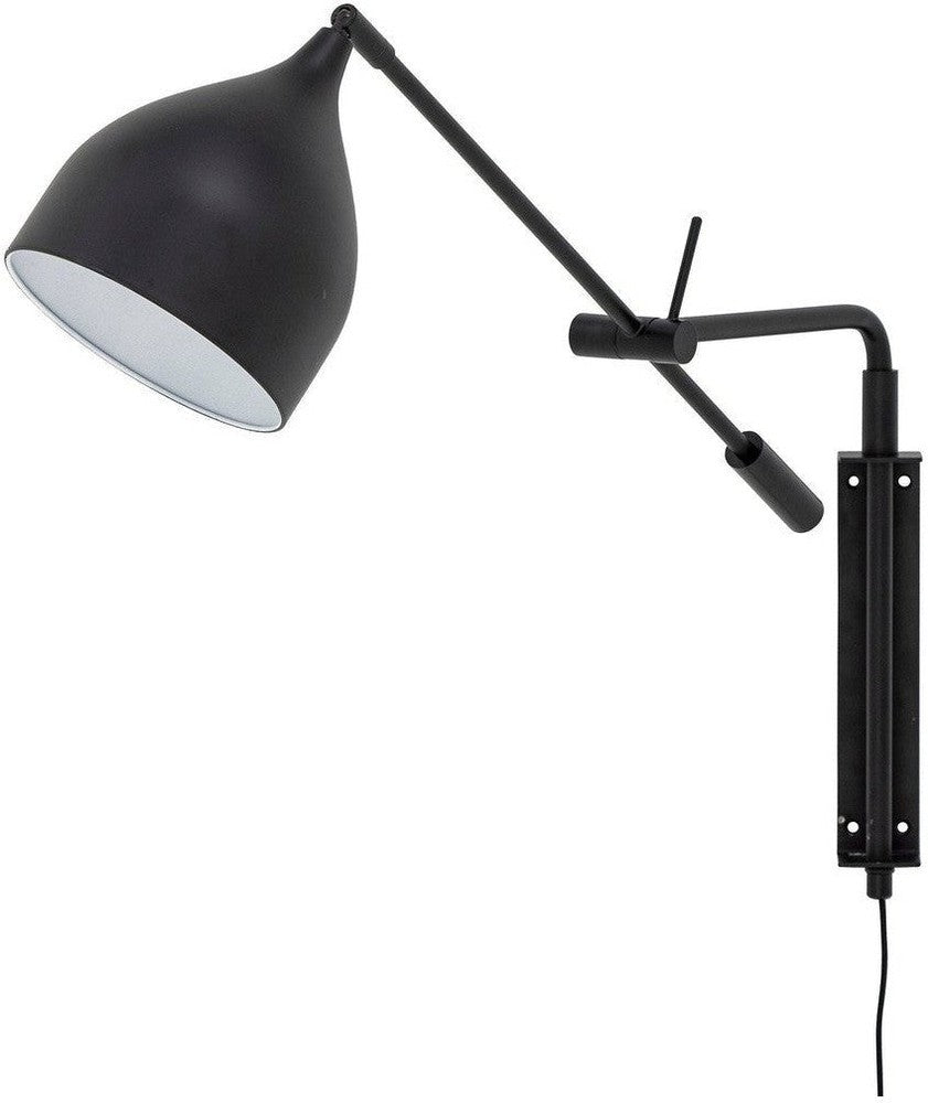 [product_category]-Bloomingville Lyam Wall Lamp, Black, Metal-Bloomingville-5711173297634-82055673-BLO-1