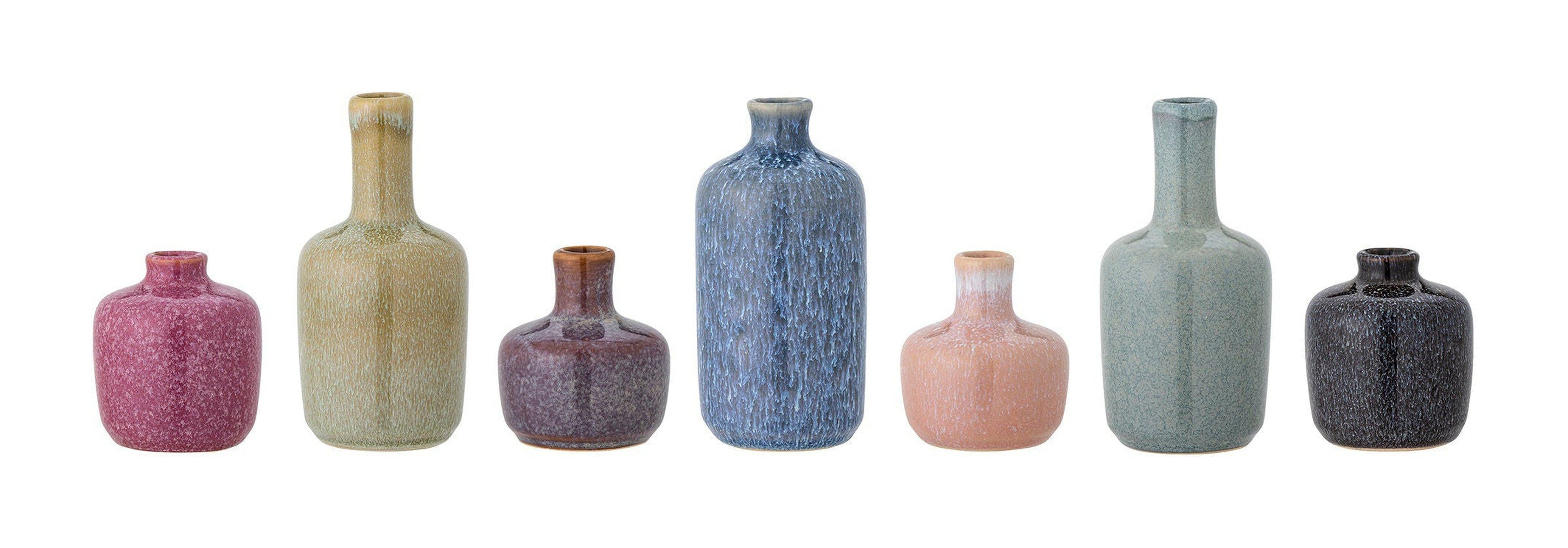 Bloomingville Maien Vase, Green, Stoneware