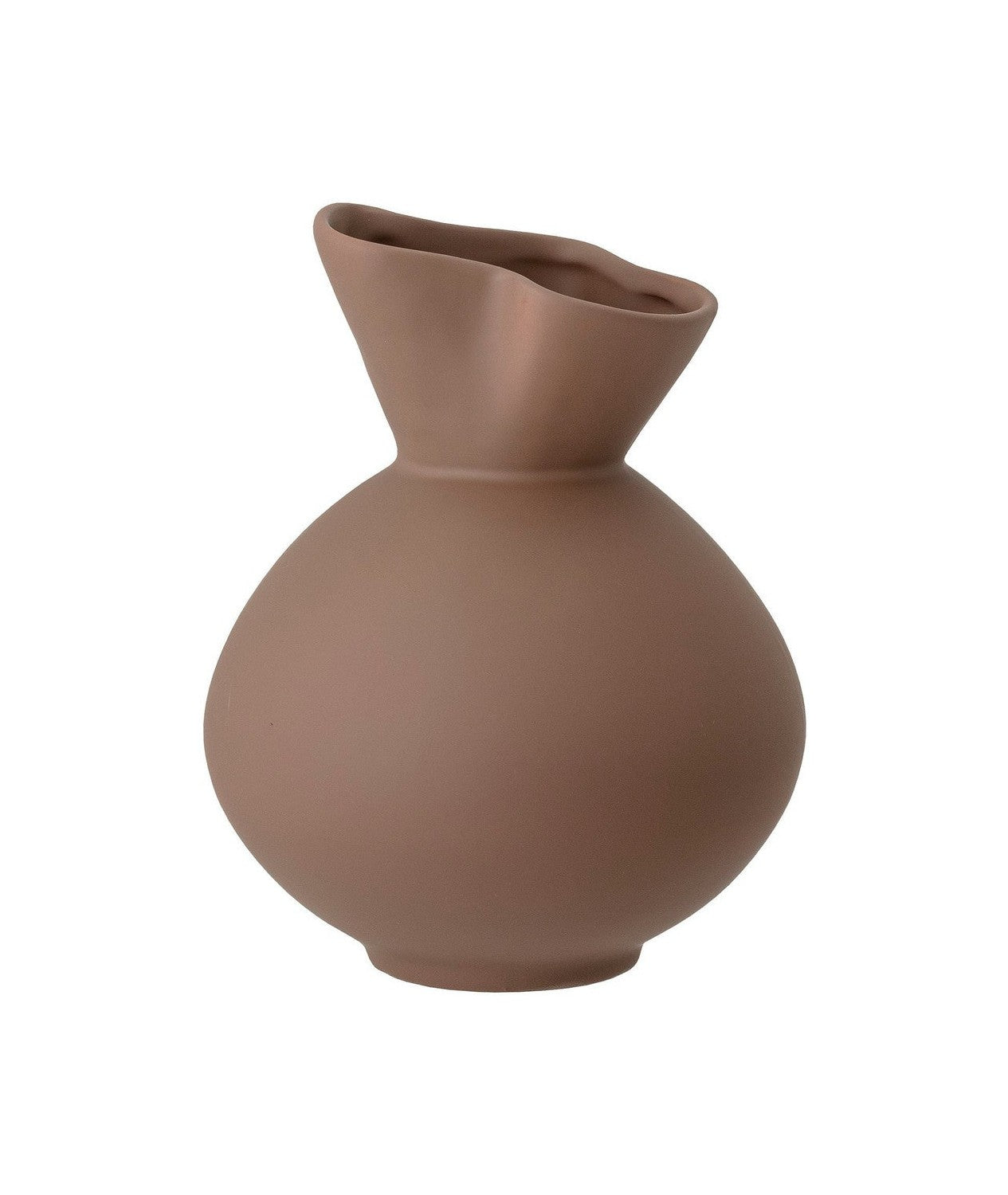 Bloomingville Nicita Vase, Brown, Stoneware
