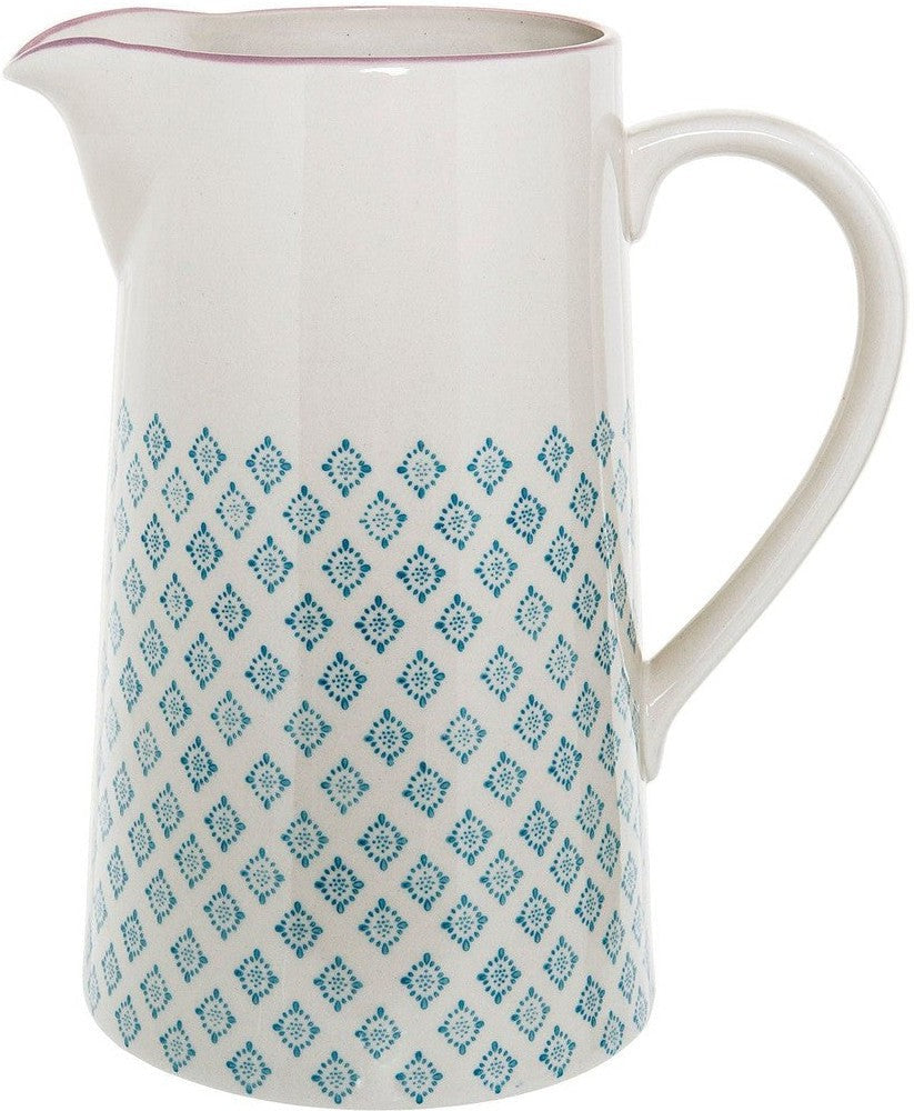 [product_category]-Bloomingville Patrizia Jug, Blue, Stoneware-Bloomingville-5711173152049-21105940-BLO-1