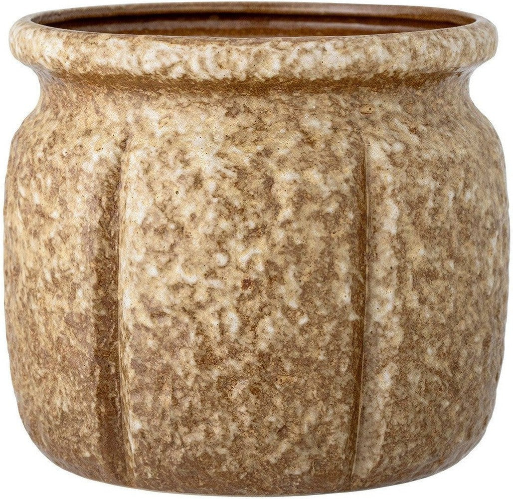 [product_category]-Bloomingville Ritza Flowerpot, Brown, Stoneware-Bloomingville-5711173315550-82060321-BLO-1