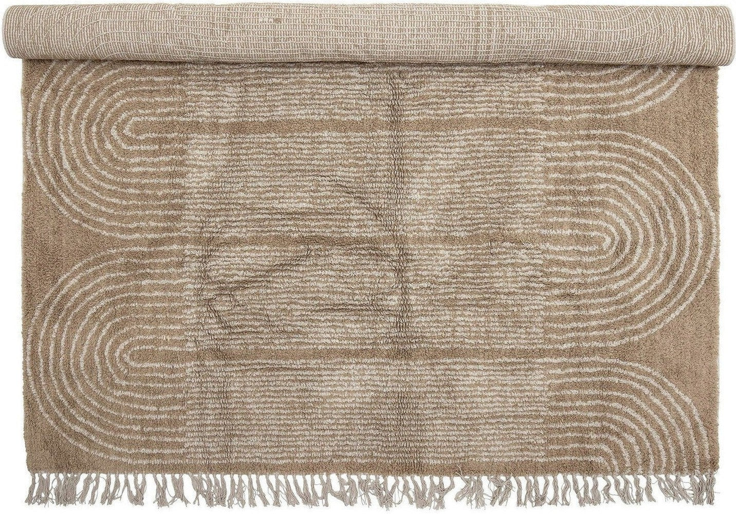 [product_category]-Bloomingville Zeynep Rug, Brown, Cotton-Bloomingville-5711173301973-82054443-BLO-1