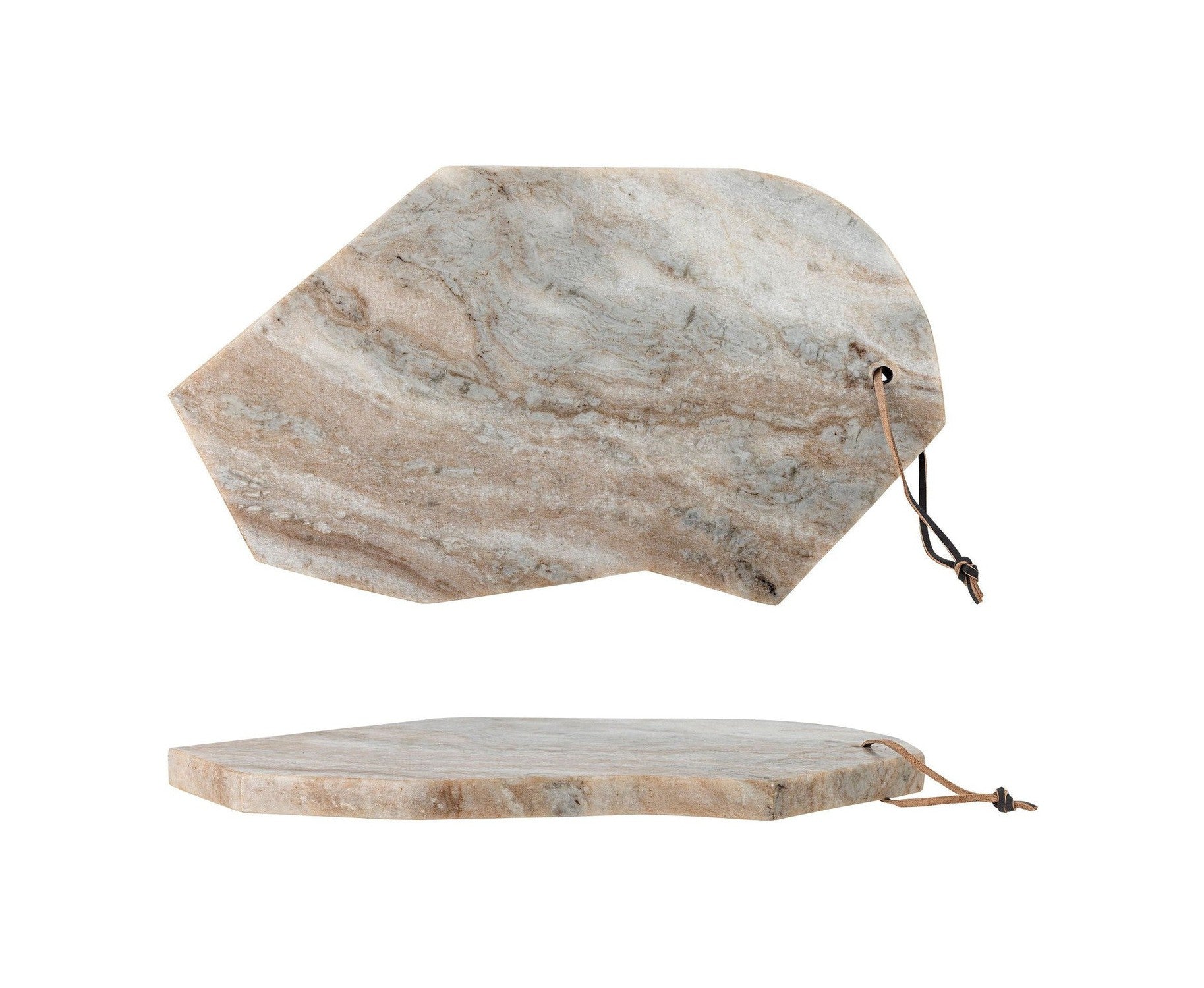 Bloomingville Ziggy Cutting Board, Nature, Marble