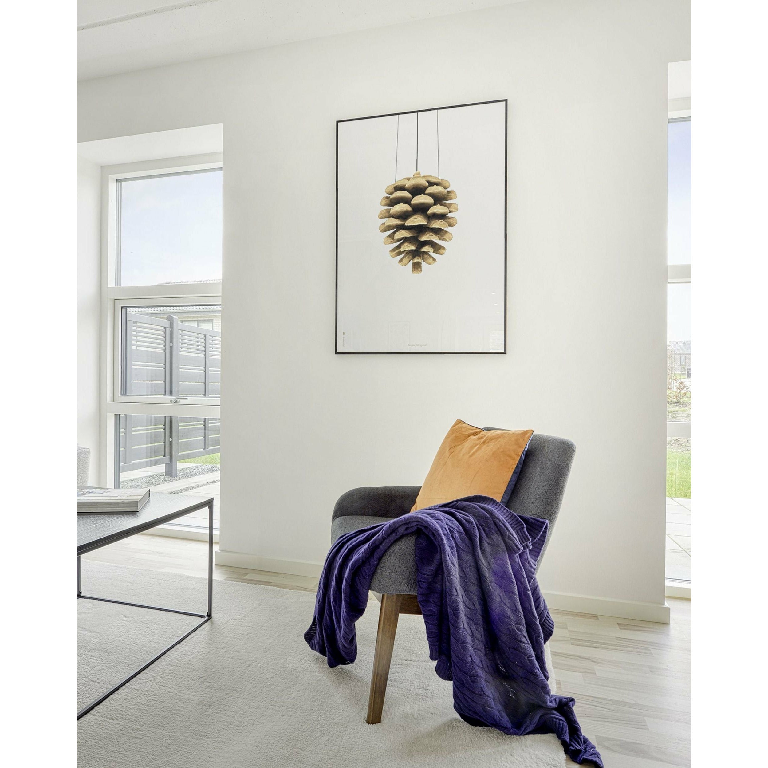 [product_category]-Brainchild Pine Cone Classic Poster Without Frame 70x100 Cm, White Background-Brainchild-5713713200495-22004-BRA-9