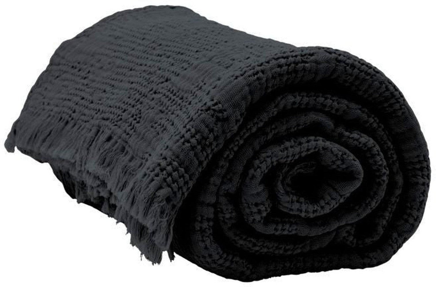 [product_category]-By Nord Bed throw, BNHilda, Coal-By Nord-5707644766730-561201012-HOU-1