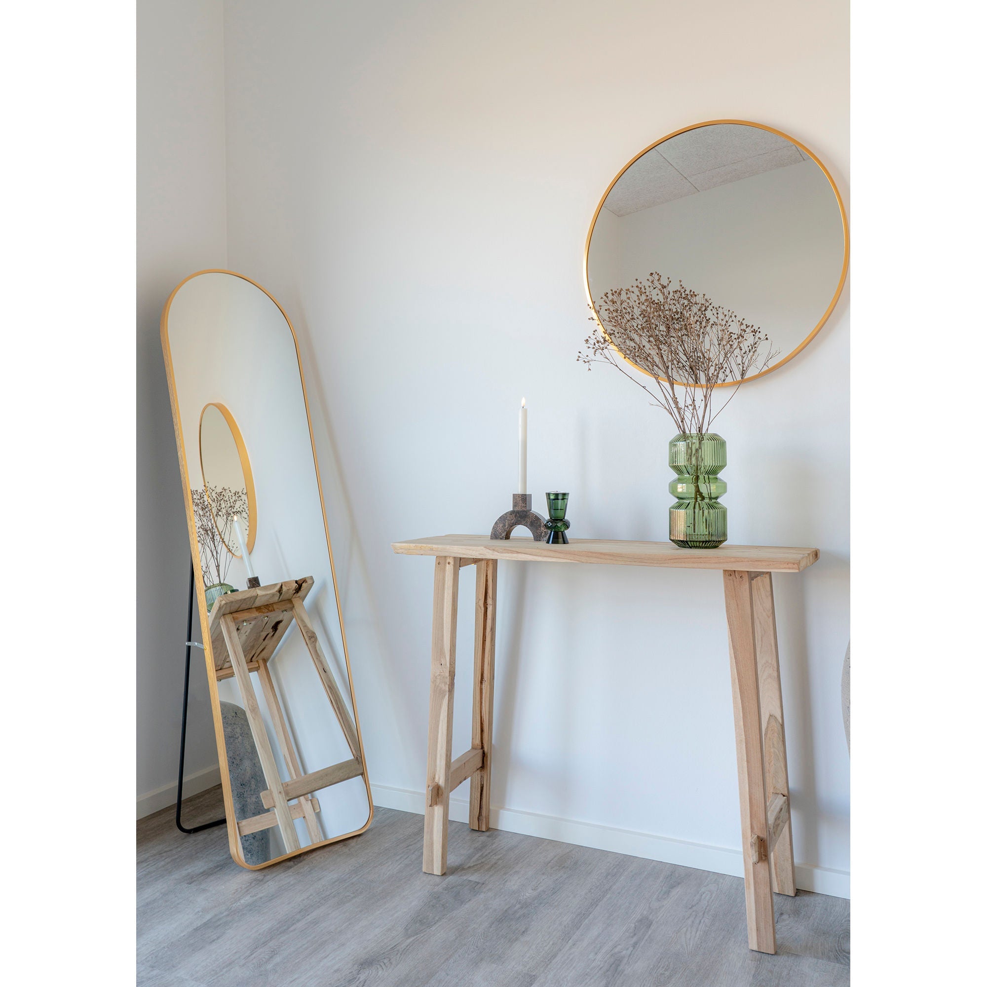 House Nordic Girona Teak Console Table