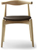 Carl Hansen Ch20 Elbow Chair, Oiled Oak/Brown Leather