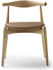 Carl Hansen Ch20 Elbow Chair, Oiled Oak/Brown Leather