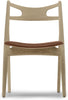 Carl Hansen Ch29 P Chair, Soaped Oak/Brown Leather