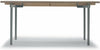 Carl Hansen CH322 spisebord rustfritt stålolje eik, inkl. 4 ekstra plater