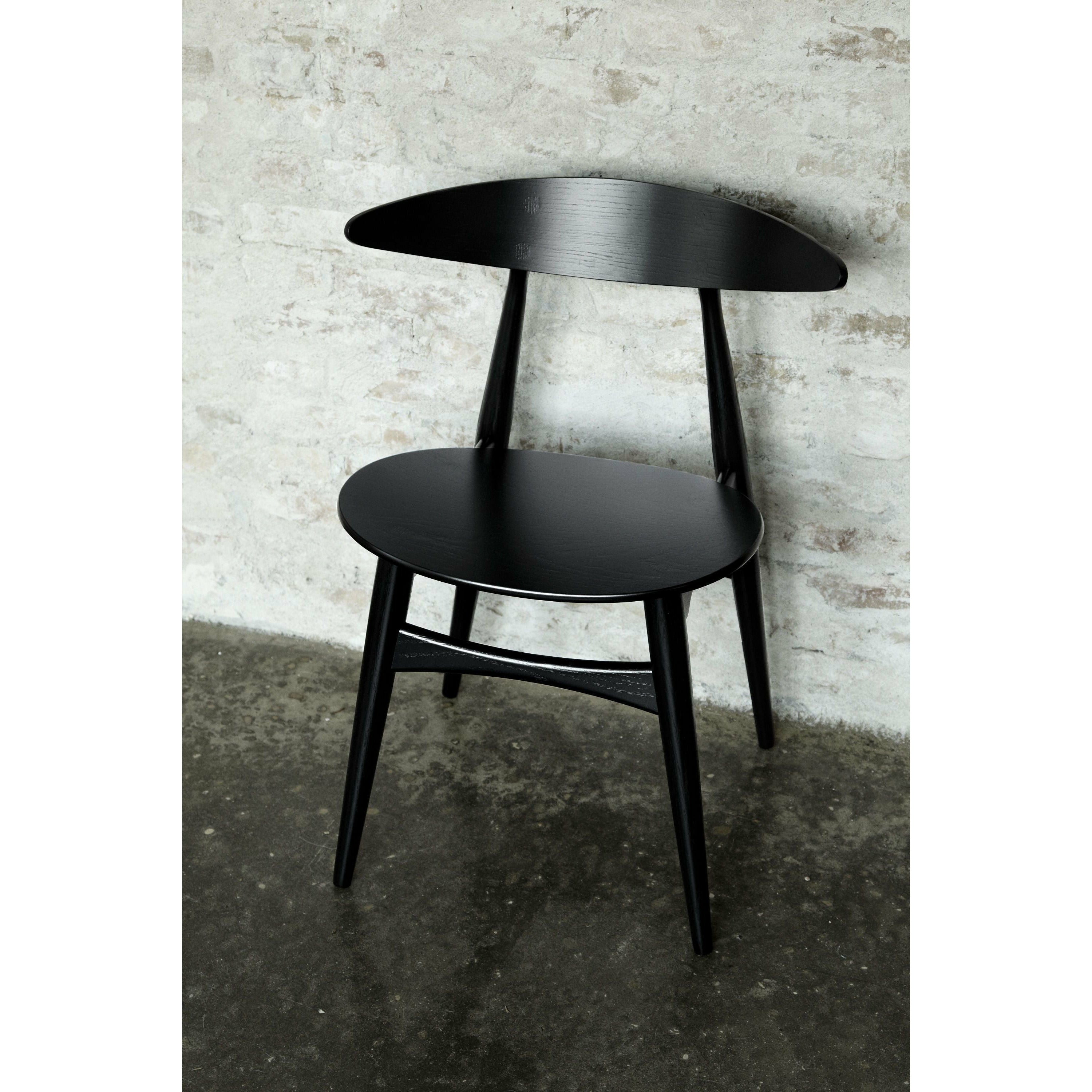 [product_category]-Carl Hansen Ch33 P Chair, Black Beech/Sif 98-Carl Hansen-CH33P-sif98-blackbeech-CAR-4