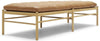 Carl Hansen OW150 Daybed Olieret Eg, Gylden Brunt Læder