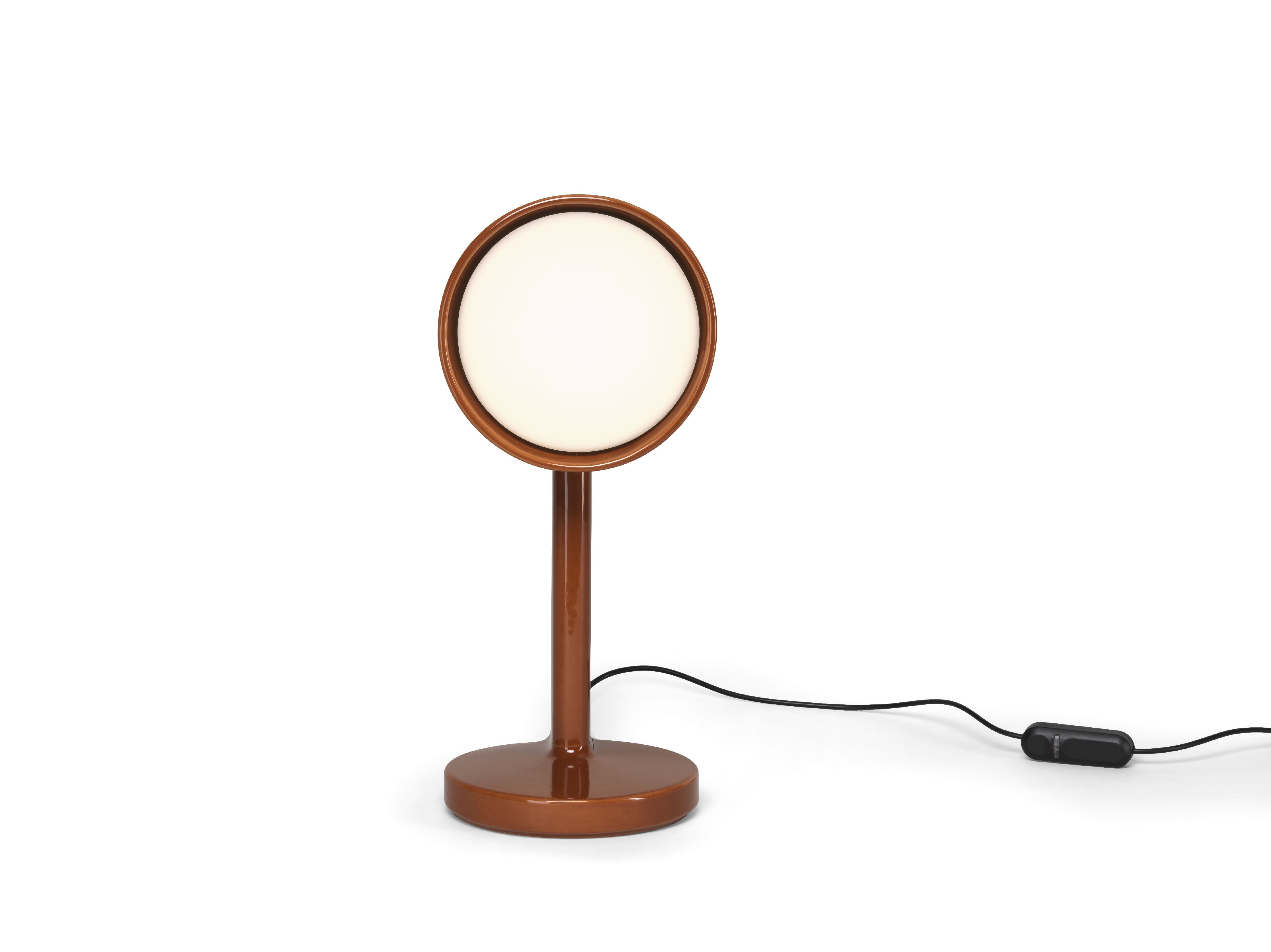 Flos Céramique Table Lamp Side, Rust Red