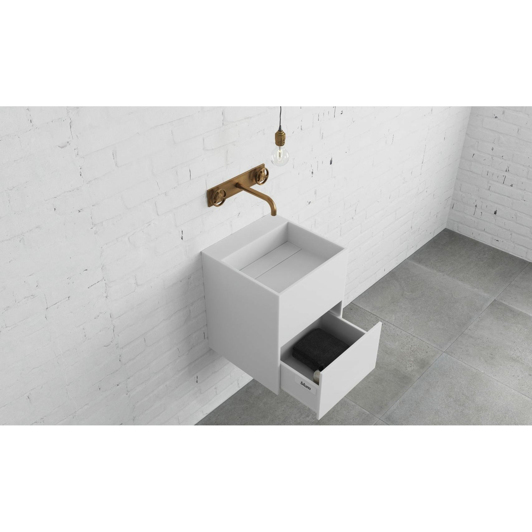 [product_category]-Copenhagen Bath Enköping Wash Basin, L40 Cm-Copenhagen Bath-5700400101141-40010114-COP-3