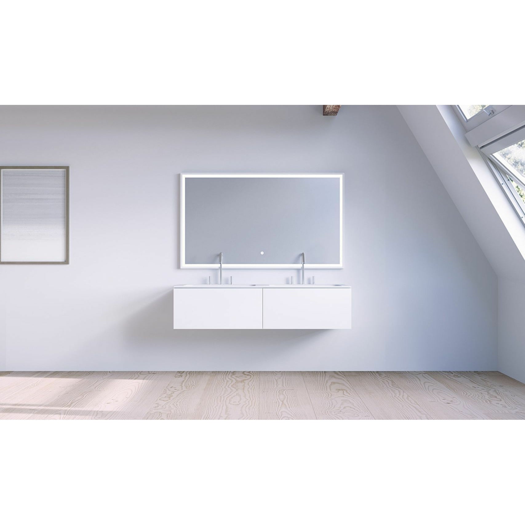 [product_category]-Copenhagen Bath Sq2 Cabinet With Double Washing, L120 Cm-Copenhagen Bath-5700300102392-30010239-COP-4