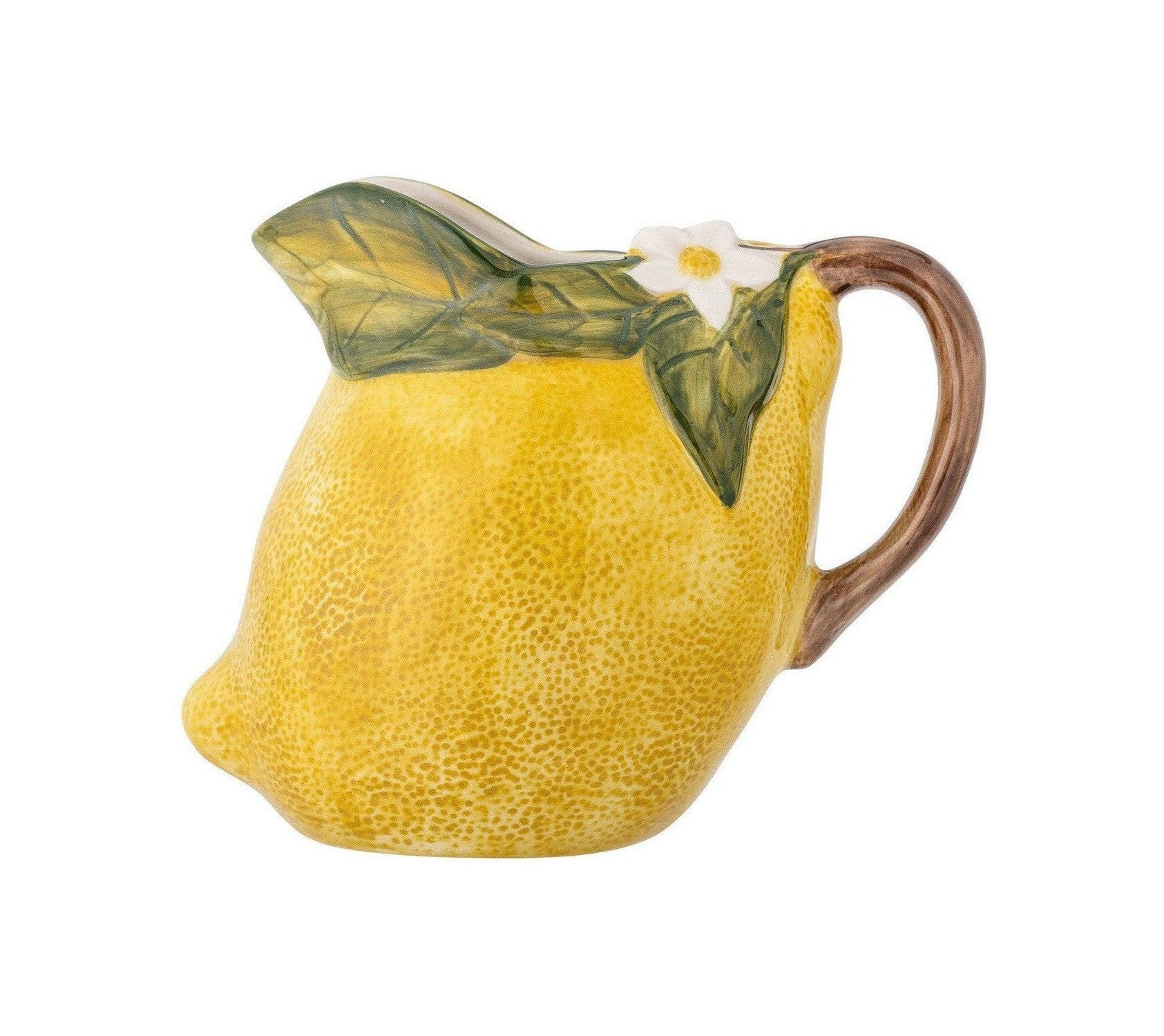 [product_category]-Creative Collection Limone Jug, Yellow, Stoneware-Creative Collection-5711173331017-82061439-BLO-1