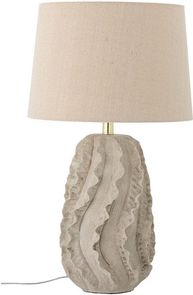 [product_category]-Creative Collection Natika Table lamp, Nature, Stoneware-Creative Collection-5711173324651-82068056-BLO-1